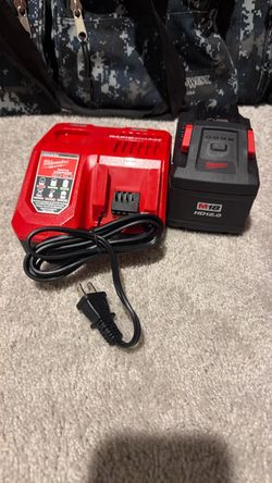 Milwaukee M18 HD12.0 Battery and Rapid Charger