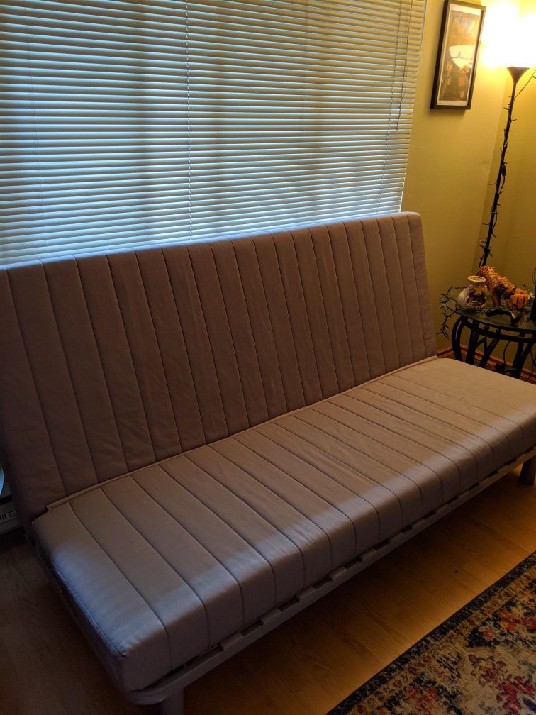 Ikea futon (frame + mattress + cover)