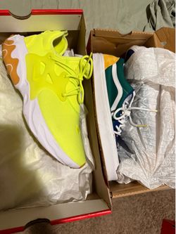 Nike react presto & Yacht Club Vans Size 11