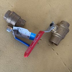 New Brass Valves