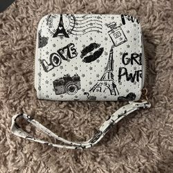 White & Black Paris/France Wallet
