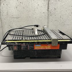 Wet tile saw