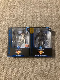 Mcfarlane Gold Label & Red Platinum 2025 Superman Movie Ultraman & Mr. Terrific Deluxe Edition