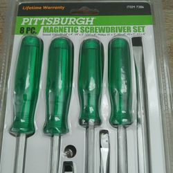 8 PC Magnetic Screwdriver Set