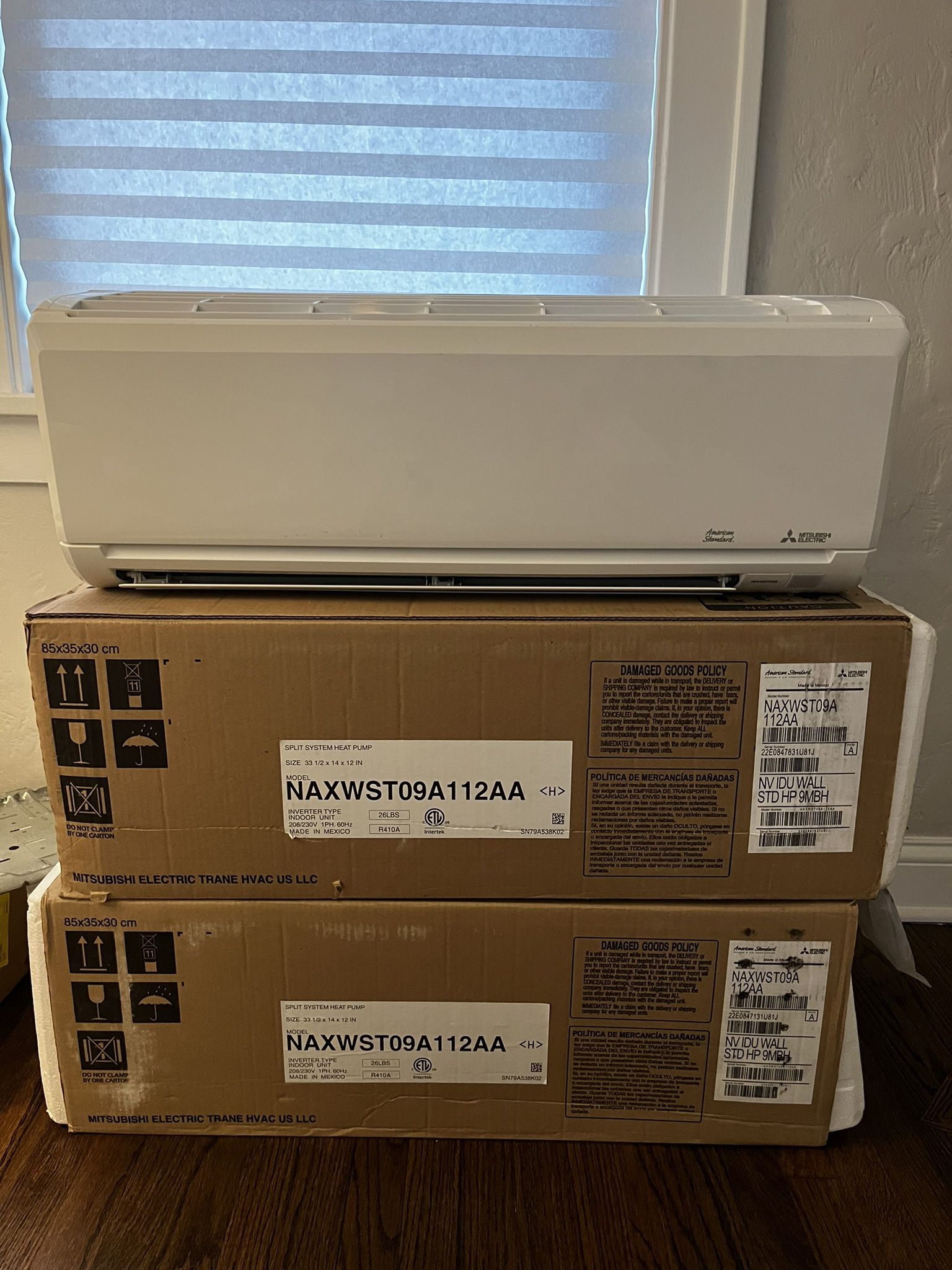 American Standard / Mitsubishi Electric Split-Type Air Conditioners
