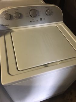 Whirlpool washer/ one year warranty/ free delivery and installation