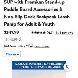 Stand Up Paddle