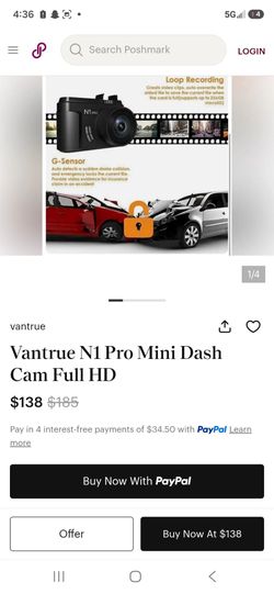 VANTRUE N1PRO