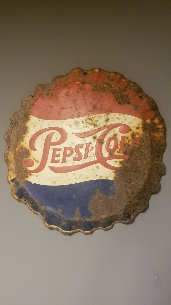 Old Pepsi cola sign