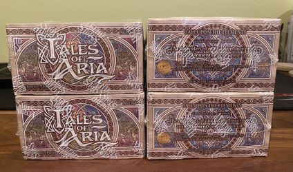 Flesh and Blood - Tales of Aria (1st Edition) Booster Boxes