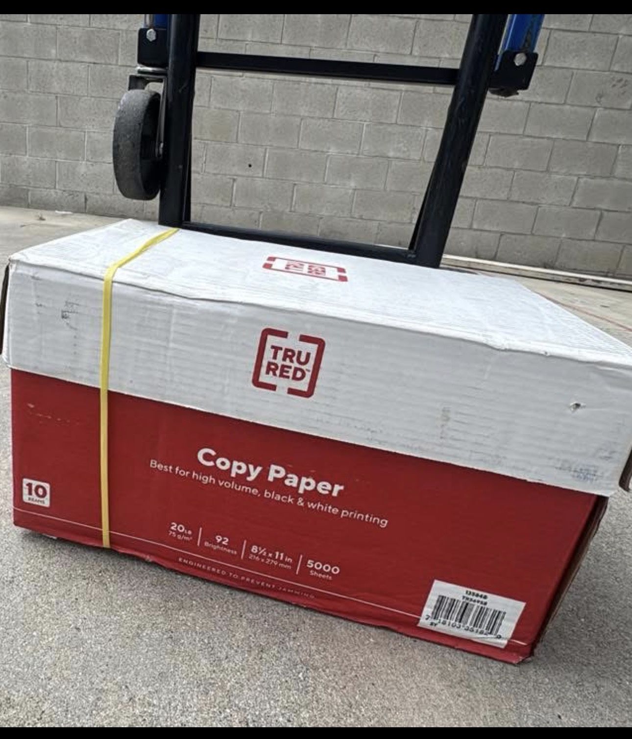 Tru Red Paper