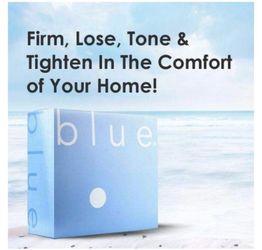 Blue fat freezing system wrap