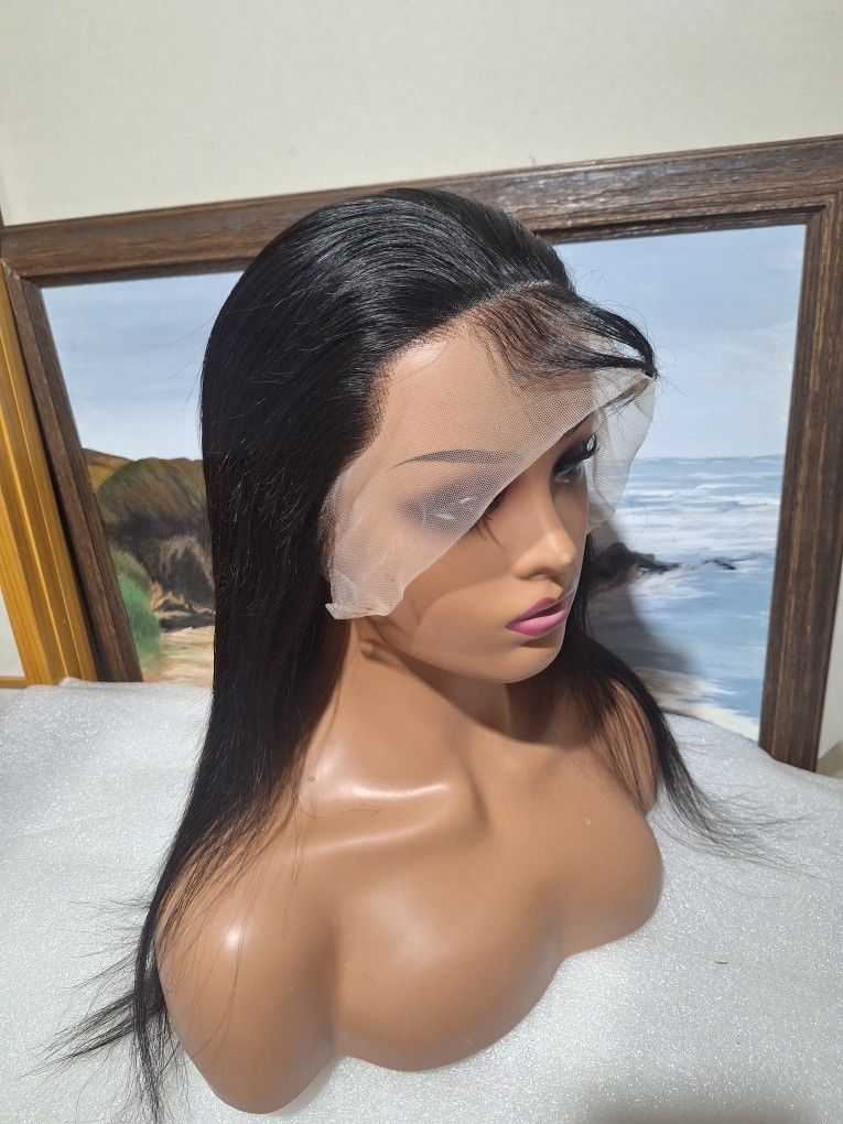 100 Percent Pure Human Hair Lace Front Wig