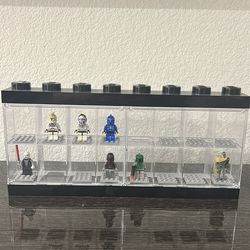 Lego starwars minifigures comes with case