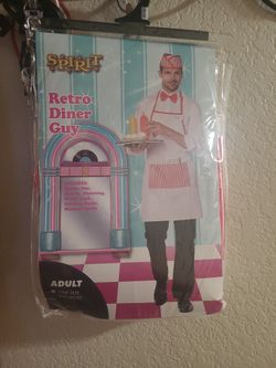 Retro Waiter Costume 
