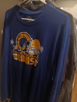 Rams long sleeve shirt large