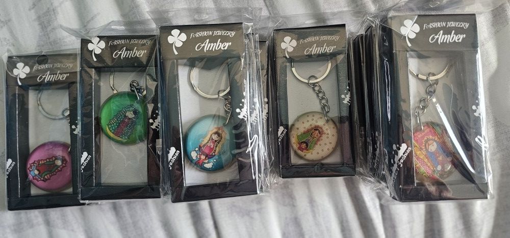 $5 Each Virgen De Guadalupe Keychain