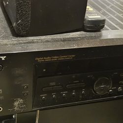 Sony Receiver And Speakers