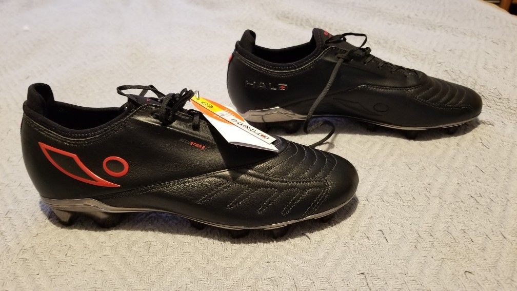 Concave Kangaroo Leather Soccer Cleats Size 9