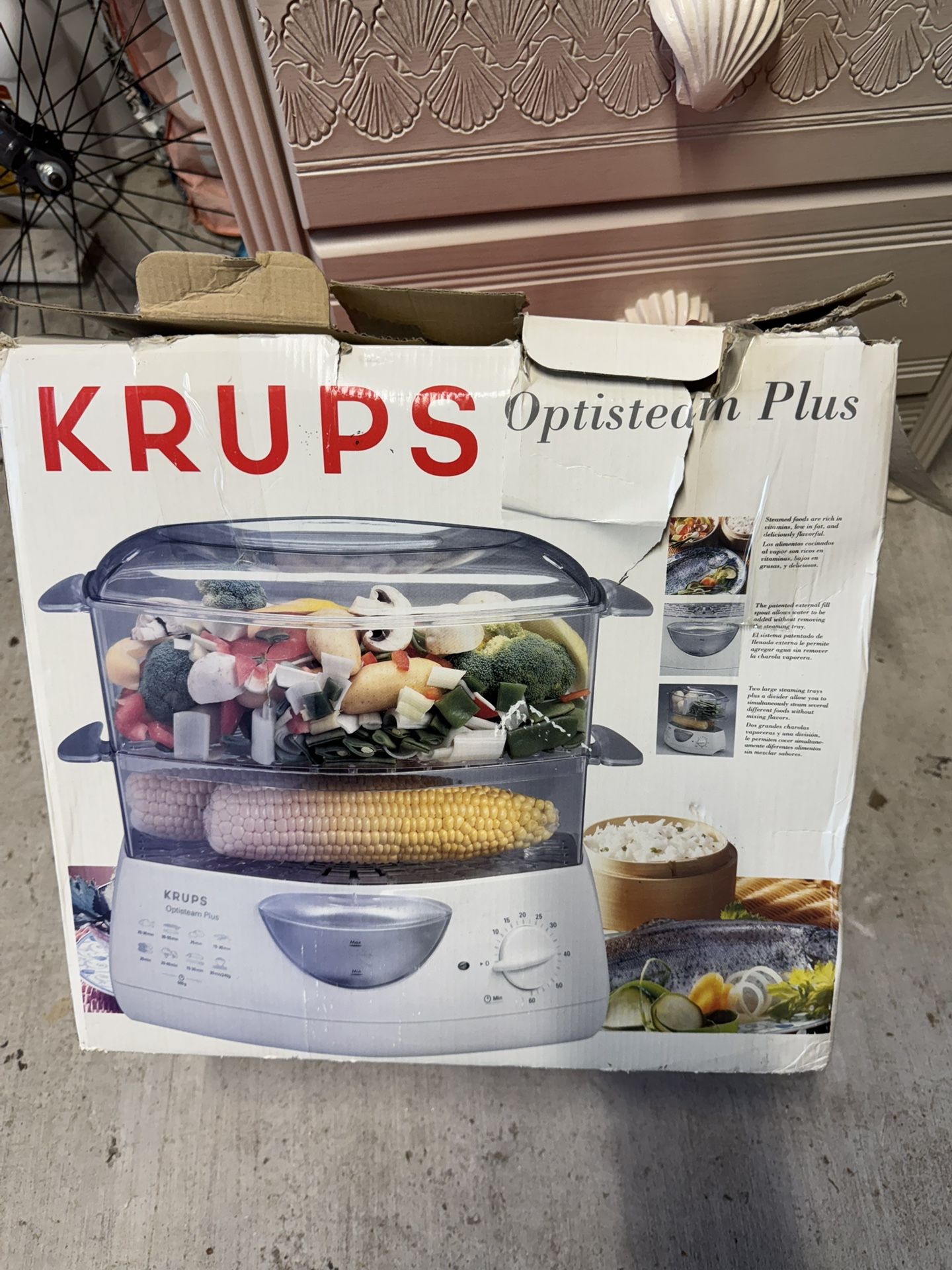 KRUPS optistedm plus NEW