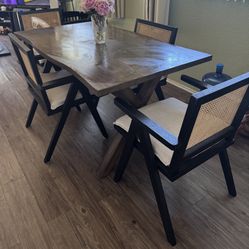 Dining Table And Chairs Set