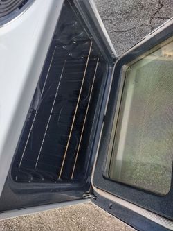 Stove range oven glass top smooth surface
