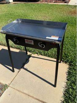 Double Burner With Plancha 31x17