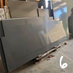 126x34 Dark Grey Quartz