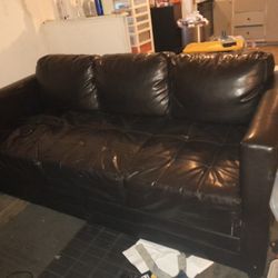 Leather Couch Like New