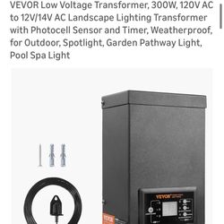 Low Voltage Transformer 