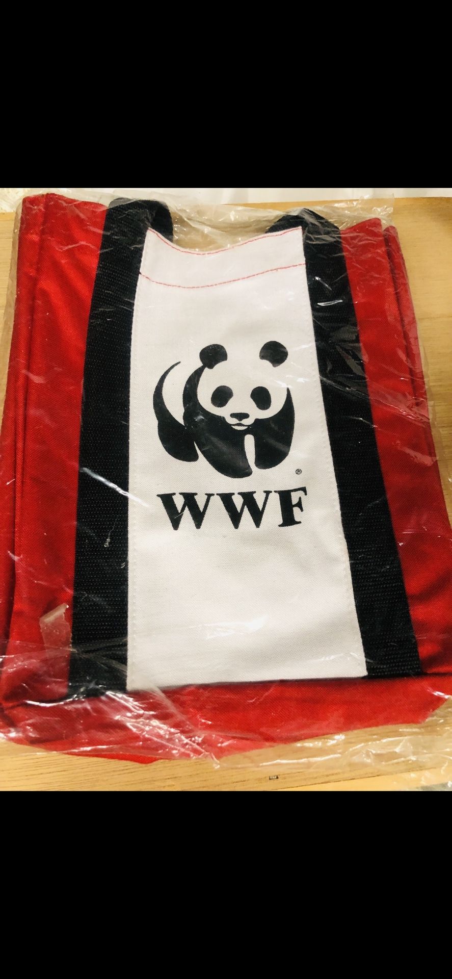 Rare Original Highly Collectible WWF Tote World Wild Life