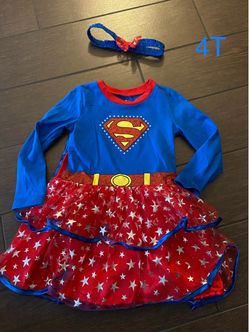 Baby super girl costume