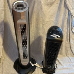 Space Heater and Fan 