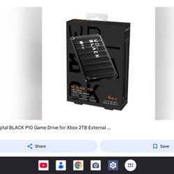 2 Terabyte Game Drive