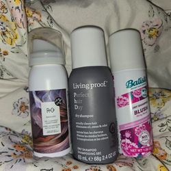 Travel size dry shampoo bundle