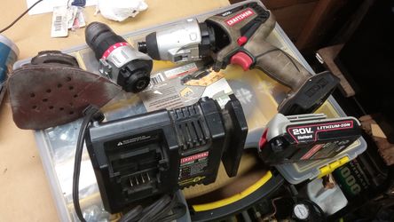Craftsman bolt-on drill combo