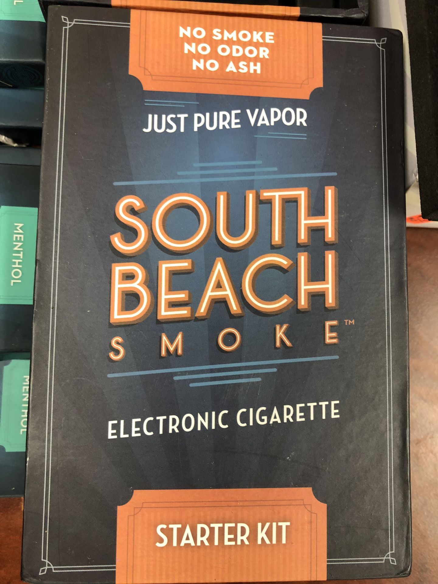 Electrical cigarette. South beach smoke.