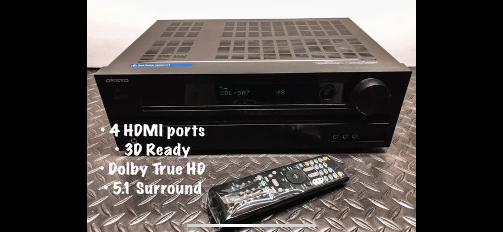 Onkyo TX SR-323 Receiver HDMI-USB