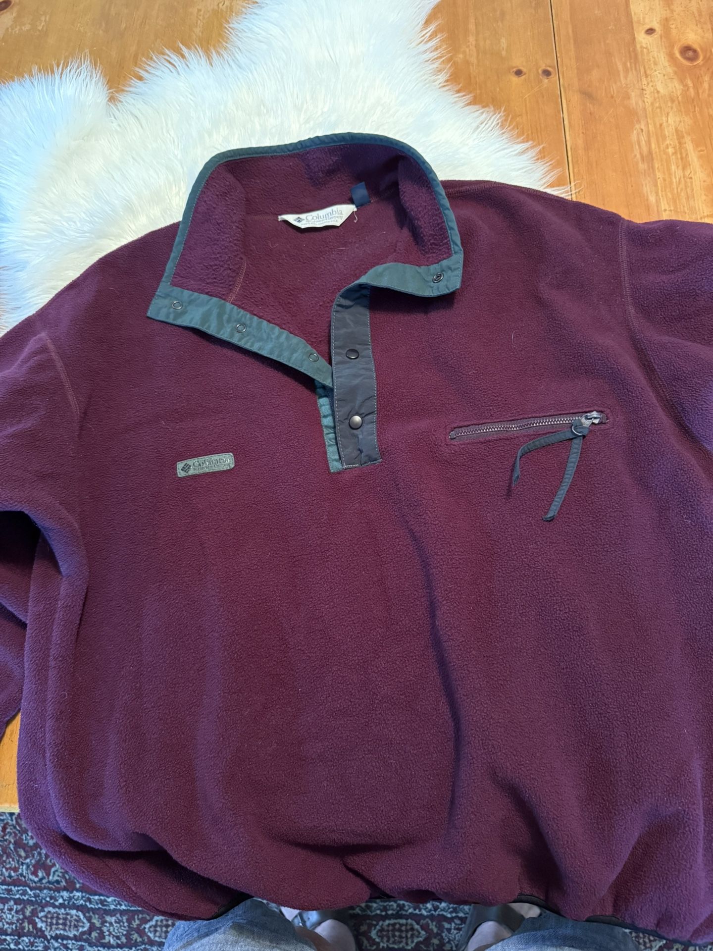 COLUMBIA FLEECE SKI JACKET LINER