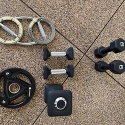 Premium Olympic Rubber Coated Metal Weight Plate 