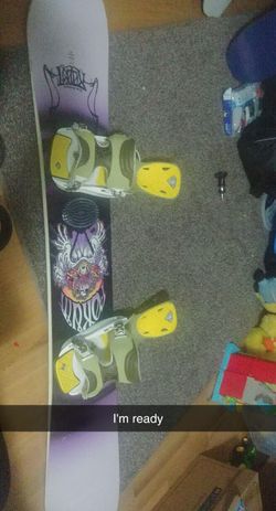 Snowboard only no bindings