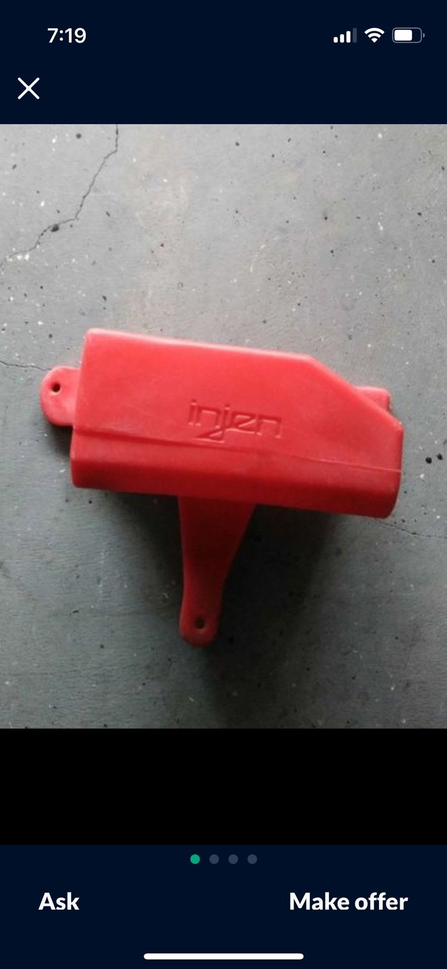 02-06 Acura Rsx Dc5 Injen Windshield Washer Fluid Bottle Reservoir $39