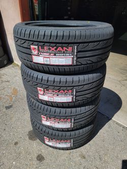 235 45 18 LEXANI TIRES CAMRY AVALON ALTIMA ACCORD KIA MALIBU IMPALA LEXUS ACURA