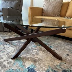 Oval Coffee Table $75