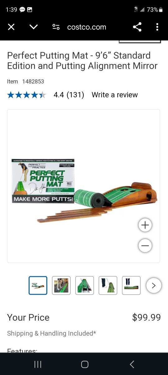 Indoor Putting Green