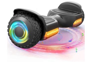 Gyroor Self Balancing Scooter New G13 All Terrain Balancing Scooter with LED Lights, Self Balancing Off Road with Bluetooth for Kids ages 6-12 and Adu