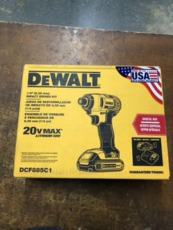 New dewalt Impact Driver