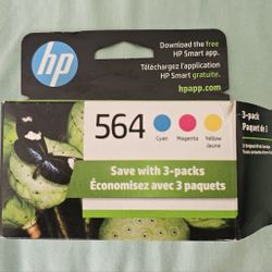HP 564 3pack Color Cartridges For Printer