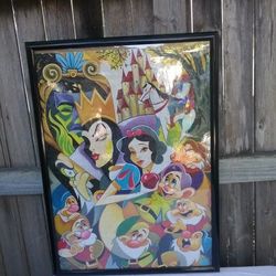 DISNEY SNOW WHITE PUZZLE PICTURE