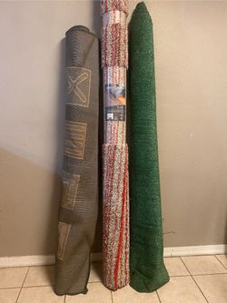 Home goods Rugs Tables Bed Chairs TV Pans